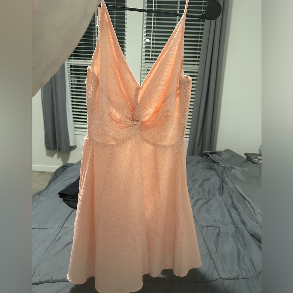 Blush pink Abercrombie and fitch summer dress